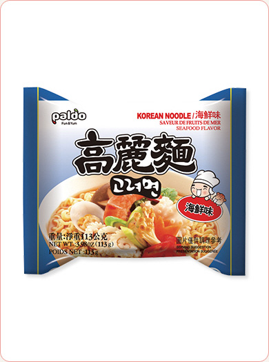 Korean Noodles Seafood Flavor